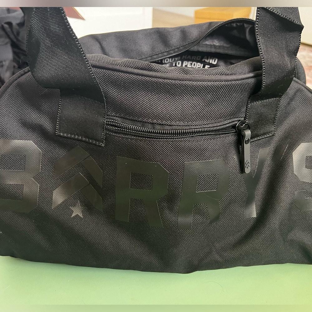 Barry’s workout bag (never used)